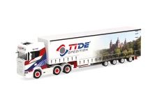 Herpa 319645 - H0 - Scania CS 20 Volumen-Sattelzug TiDe Spedition